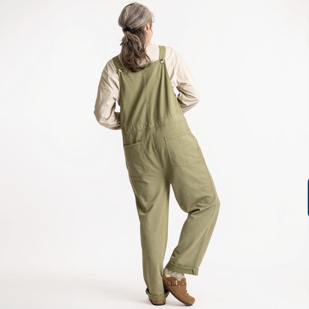 Maggie’s Organics Unisex Cotton Fleece Overalls size Small - Picture 2 of 4
